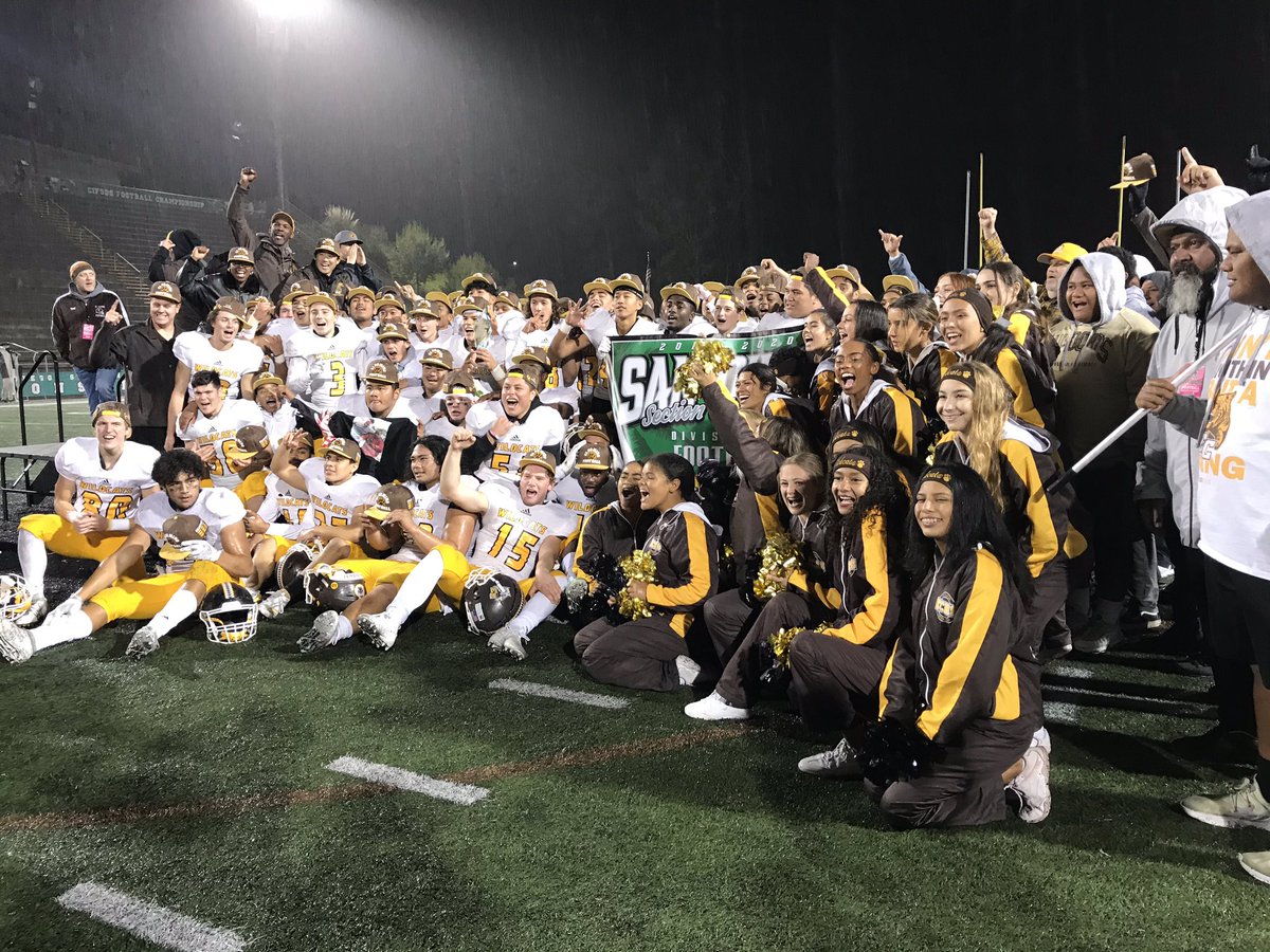 SDPreps's tweet photo. The D2 champion El Camino Wildcats https://t.co/kwg9WTRPsc