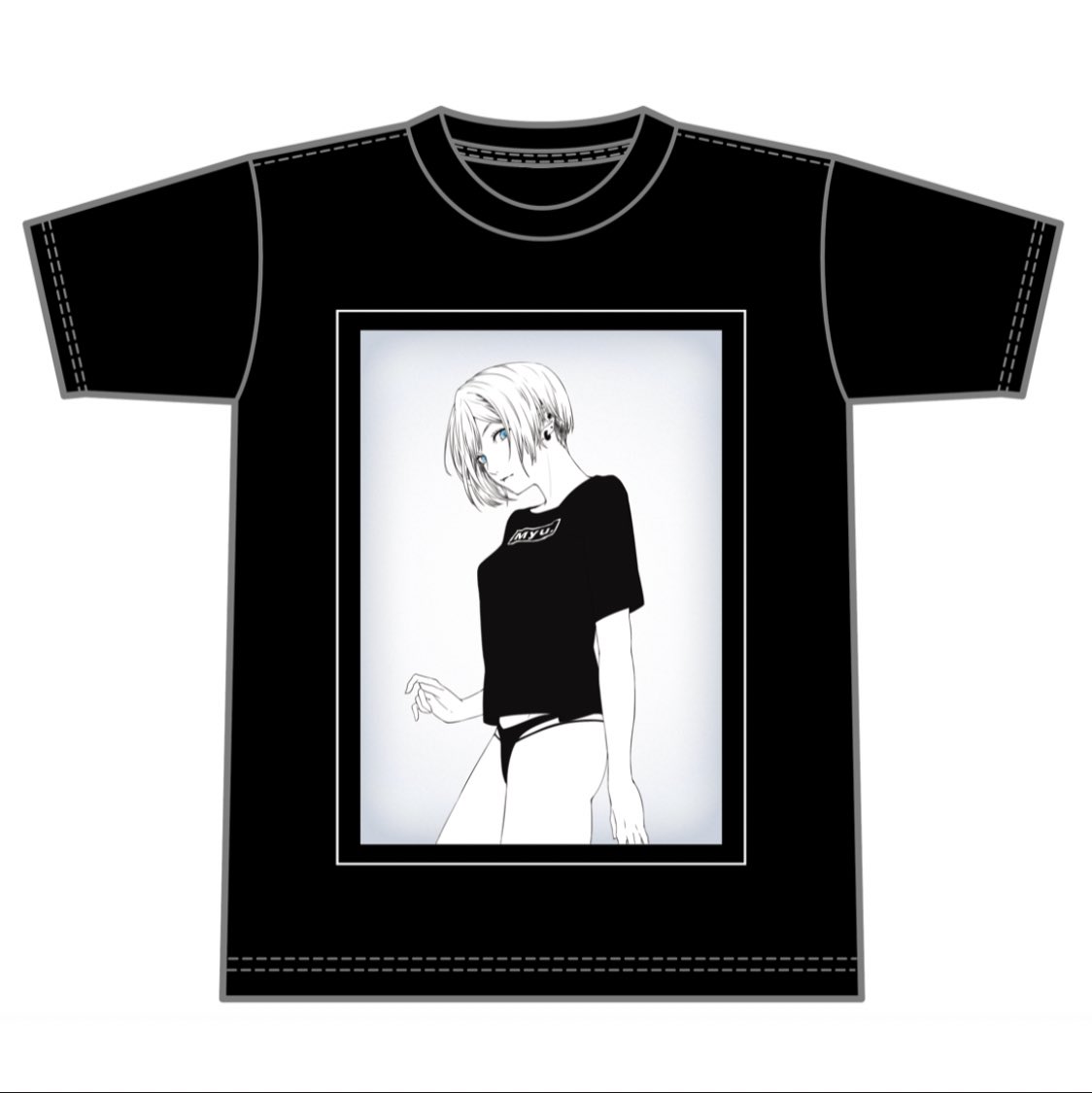 【告知】Myu.オリジナルデザインTシャツ販売します!👕
☝️今のアイコンにもしていて以前、オリラジやRADIOFISHで知られる中田敦彦さんのファッションブランドで僕が提供していたイラストをリメイクして販売します。

今から!数量限定の先着順でお買い求め出来ますので是非✨
https://t.co/AfnEJk2Ny5 