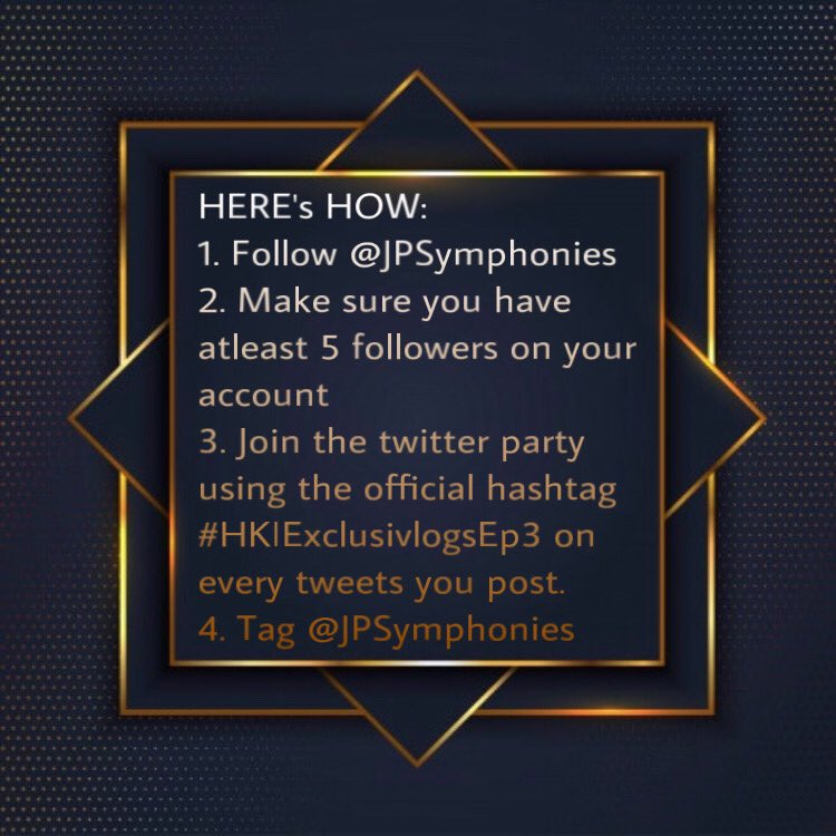 JPSymphonyPh's tweet photo. Wassup Symphonies and HKl supporters!

We’ll be giving away LOAD, VIU PREMIUM and BTS OFFICIAL PHOTOCARDs to random participants of our hashtag event today, 4pm.

Reminder: Tweets must contain 3 or more words and please do not put any emojis, numbers or other special characters. https://t.co/rBZ5XYiPjh