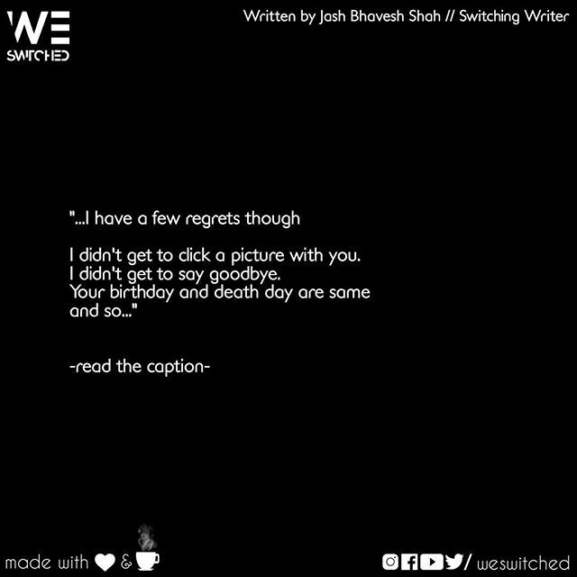 weswitched's tweet photo. Dear A,
It's me again. I'm here. Like always. It's been 5 years. I want you to know, I remember you. Each and every bit of you.

I remember your smile, how it made my day. The effusing brown out of your skull, flowing like the tributaries of Narmada, tho… https://t.co/aQLKUkVb3V https://t.co/oF8IK2sqxt