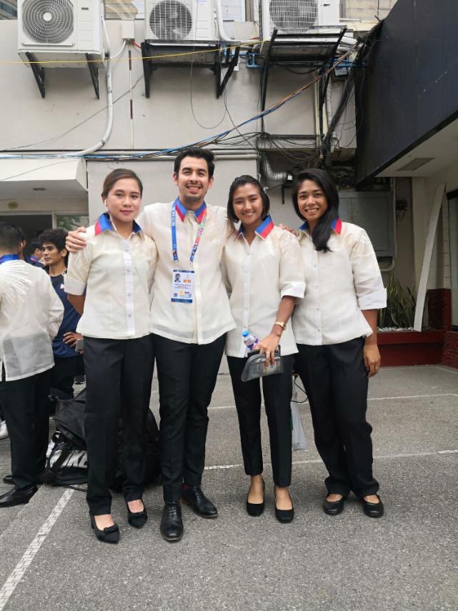 ABS-CBN News (@abscbnnews) on Twitter photo Look: Philippine cycling team all dressed wearing custom <a href="/FrancisLibiran8/">Francis Libiran</a> Barong Tagalog; they are departing Rizal Memorial stadium heading to Philippine Arena for #SEAGames2019 opening ceremonies (📸: <a href="/nikkohuelgas/">Nikko Huelgas 🇵🇭</a>) Look: Philippine cycling team all dressed wearing custom <a href="/FrancisLibiran8/">Francis Libiran</a> Barong Tagalog; they are departing Rizal Memorial stadium heading to Philippine Arena for #SEAGames2019 opening ceremonies (📸: <a href="/nikkohuelgas/">Nikko Huelgas 🇵🇭</a>)