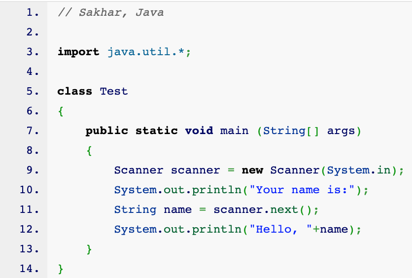 SakharAlkhereyf's tweet image. نفس البرنامج بلغات مختلفة
Python
Java
C
C++
فروقات كبيرة بين اللغات، ليس فقط في الsyntax، بل في فلسفة اللغة. لاحظ:
python مباشرة وسهلة
Java تجبرك على OOP،
بينما C كل أمور الذاكرة تقريبا متروكة لك، حتى حجم الinput!
C++ تجمع بين التحكم الكامل في C حتى في الsyntax وبين OOP.
