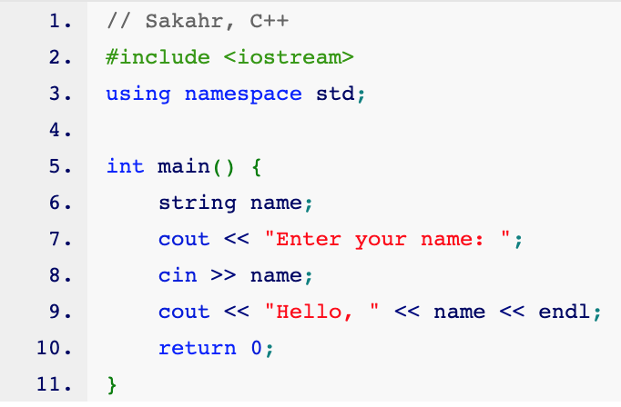 SakharAlkhereyf's tweet image. نفس البرنامج بلغات مختلفة
Python
Java
C
C++
فروقات كبيرة بين اللغات، ليس فقط في الsyntax، بل في فلسفة اللغة. لاحظ:
python مباشرة وسهلة
Java تجبرك على OOP،
بينما C كل أمور الذاكرة تقريبا متروكة لك، حتى حجم الinput!
C++ تجمع بين التحكم الكامل في C حتى في الsyntax وبين OOP.