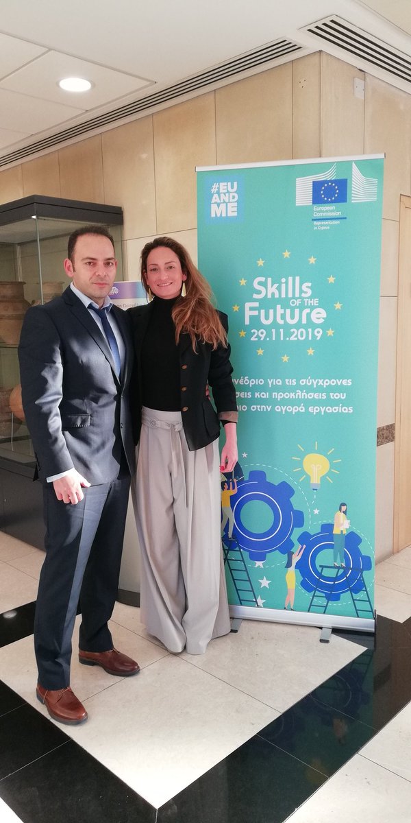 ilias_livanos's tweet photo. Great to have presented @Cedefop #SkillsForecast at @EUCYPRUS #skills of the #future event. Met great friends &amp; made some new ones 😉. @HolisticEduDX @ADedopoulou @TheaPieridouEU https://t.co/MhYUHHbE8J