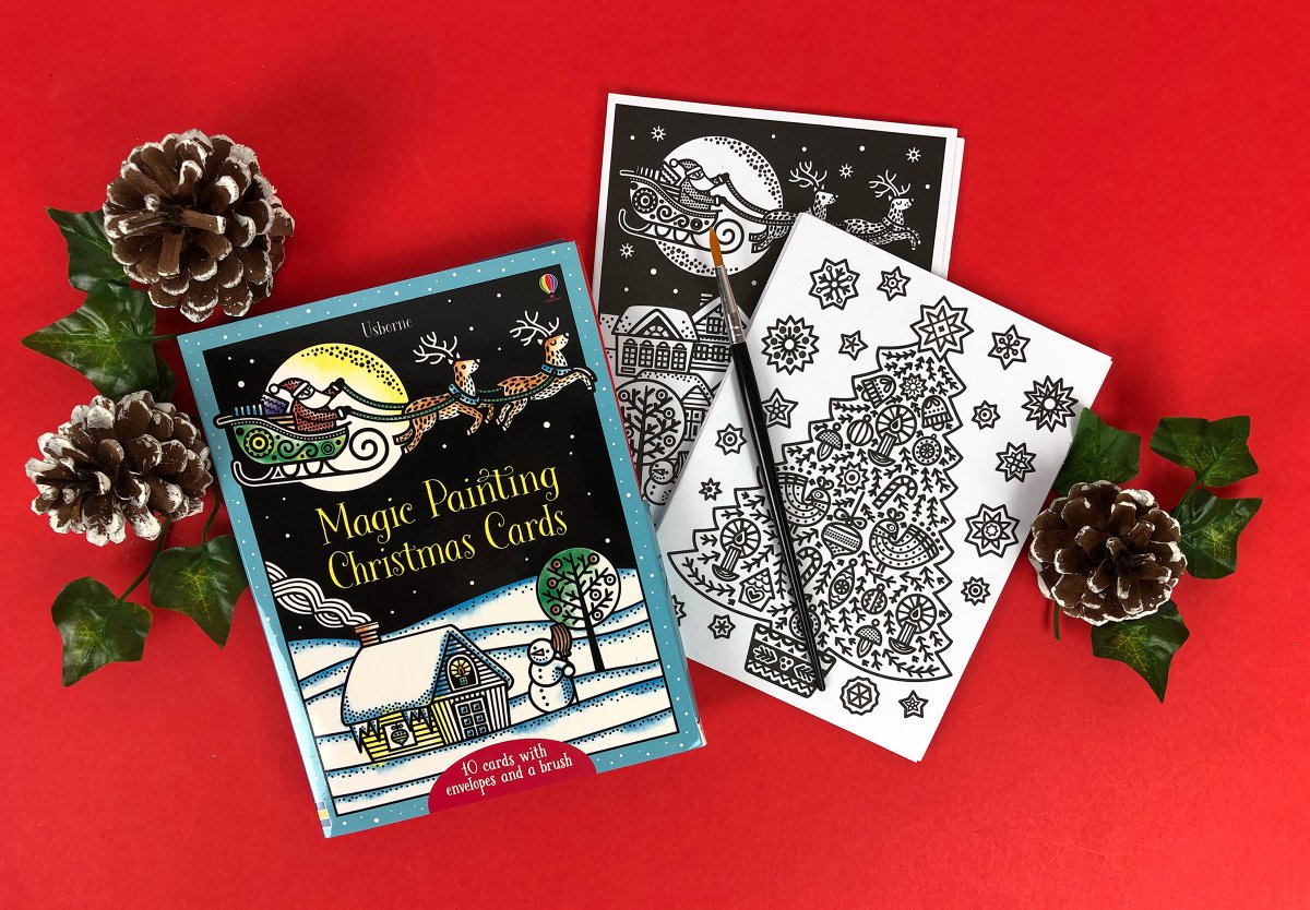 Have your children started writing their Christmas cards yet? Why not help them bring some festive magic to their friends’ and family’s mantelpieces this year with Magic Painting Christmas Cards! #BookoftheWeekend 🎄