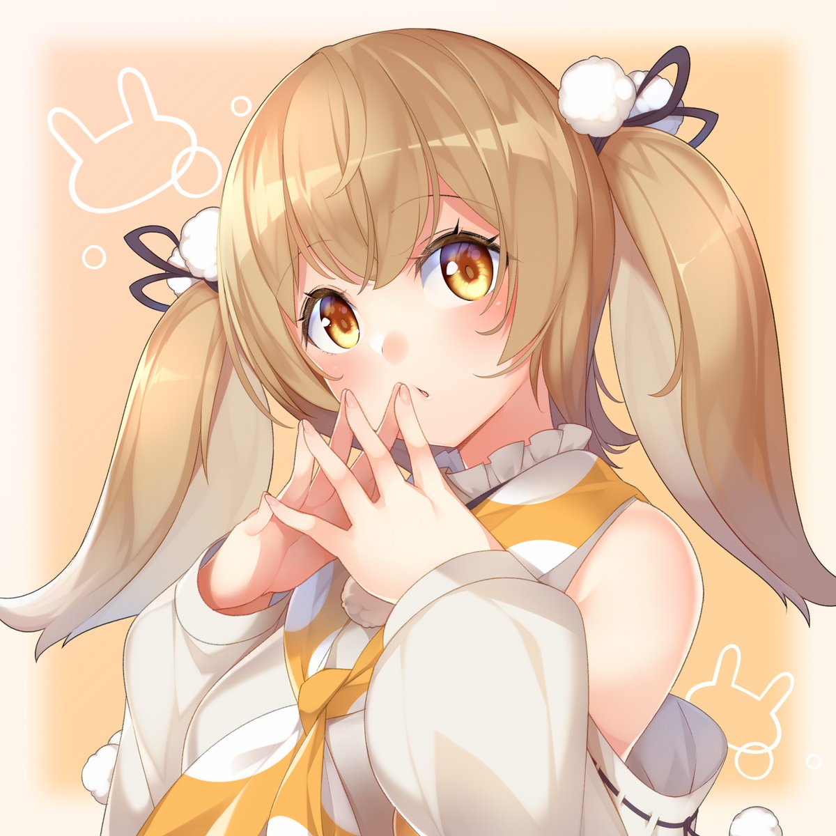 ギャップまーれ か弱いけど頑張りやなうさぎの女の子 数々の悪役を迫真 国家飯 こっかはん のイラスト