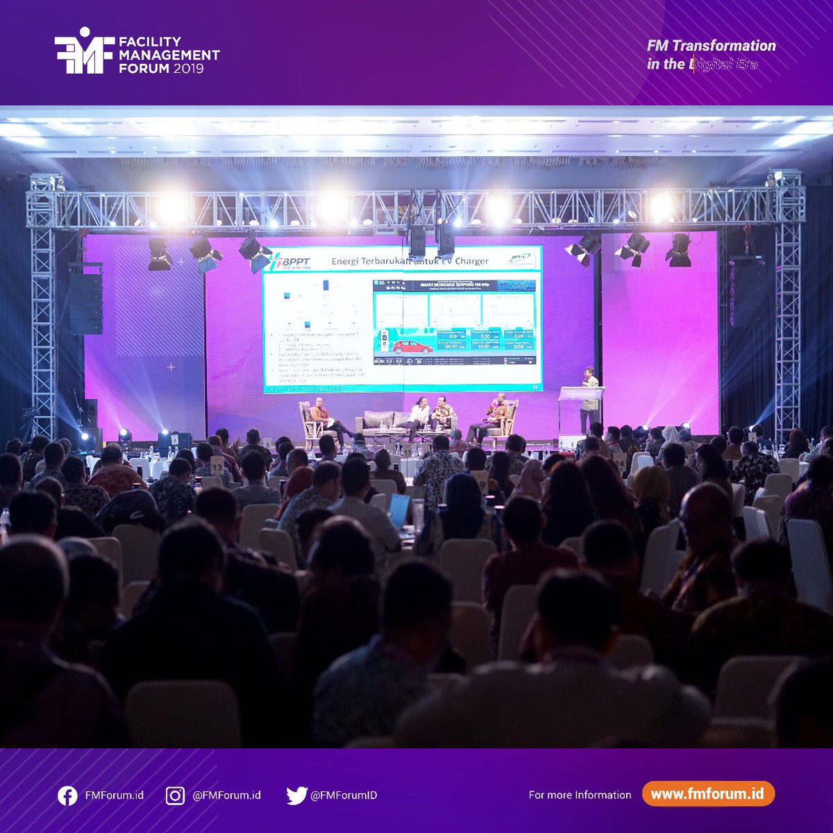 FMForumID's tweet photo. #FMFORUM2019 had been held, there were hundreds of participants attending this biggest Facility Management event. We are looking forward to seeing all the people participating in this event shortly can transform into something bigger along with their respective companies. https://t.co/mamKPlMZCI