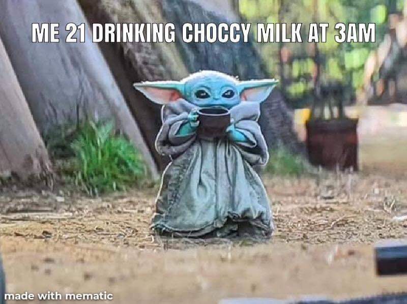 I want a Yoda baby meme thread. I'll start with what I have.