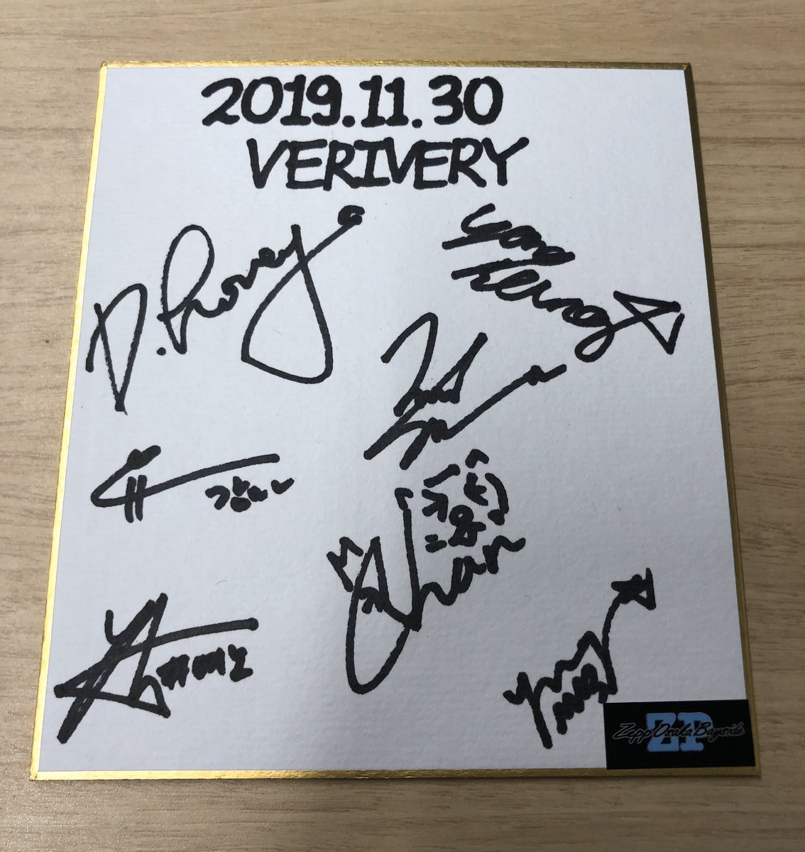 VERIVERY FACE US 直筆サイン