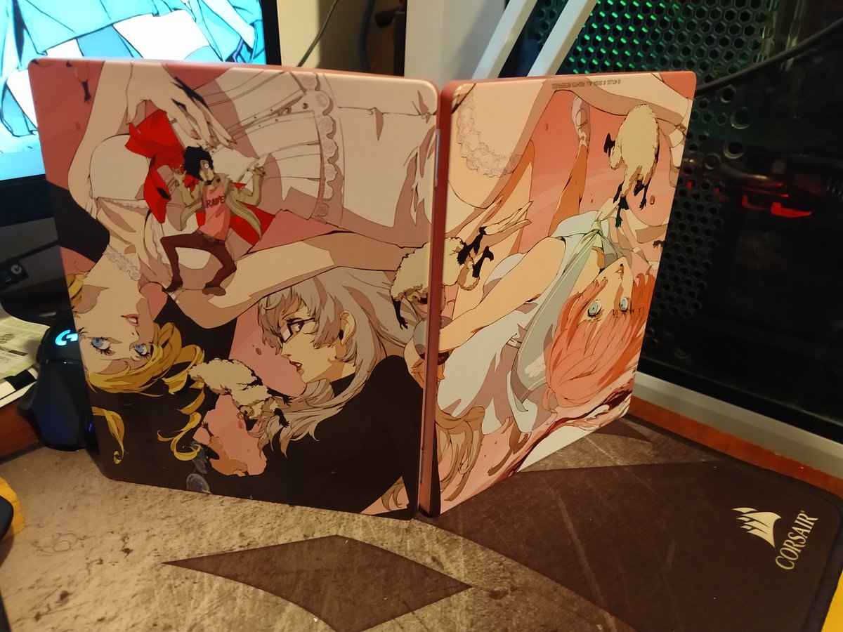 yamarox's tweet photo. Pues con tanta chamba no había ni tenido oportunidad de sacarlo de su cajita. Una edición un poco simple para mí gusto, pero pues que se vea el apoyo para #Atlus #Catherine https://t.co/docGE40Vy8
