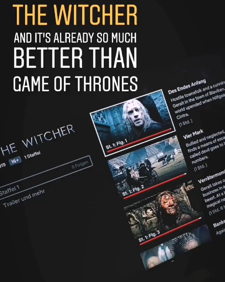 20 días para que todos podamos verla

#witcher #thewitcher #geralt #geraltofrivia #wildhunt #ciri #cosplay #yennefer #witchercosplay #wiedzmin #gwent #triss #wied #fantasy #min #cdprojectred #cdprojektred #henrycavill #thewitchernetflix #netflix #cirilla