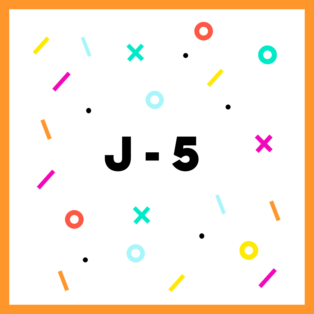 J-5 !!!!!!!!!!!⁠
Dites nous que vous avez votre place... Ça nous rassurerait !⁠