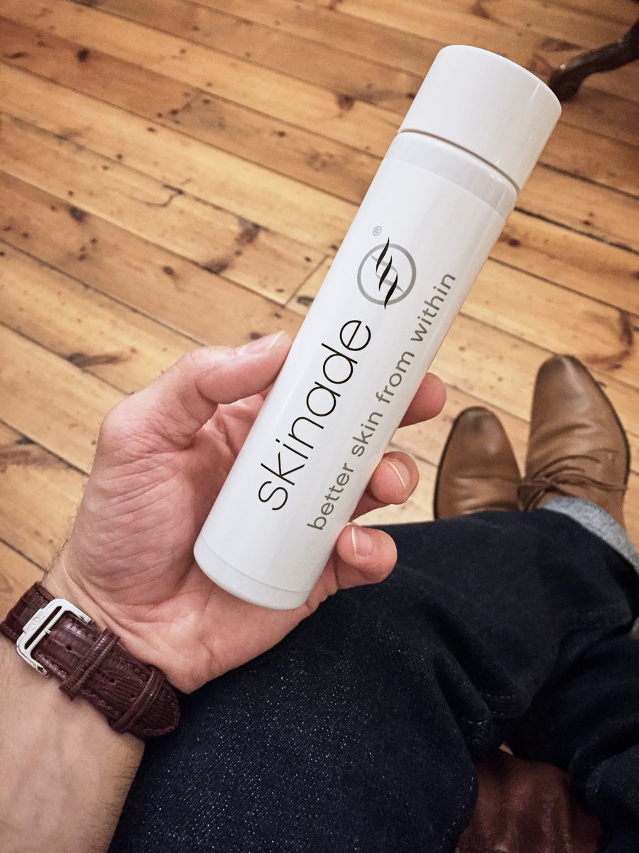 Skinade is a multi-award-winning, collagen and vitamin drink which contains a formulation of active ingredients to boost your body's natural production of collagen and hyaluronic acid.

Find out more online: aestheticbeautycentre.co.uk/face/face-trea… 
 #collagendrink