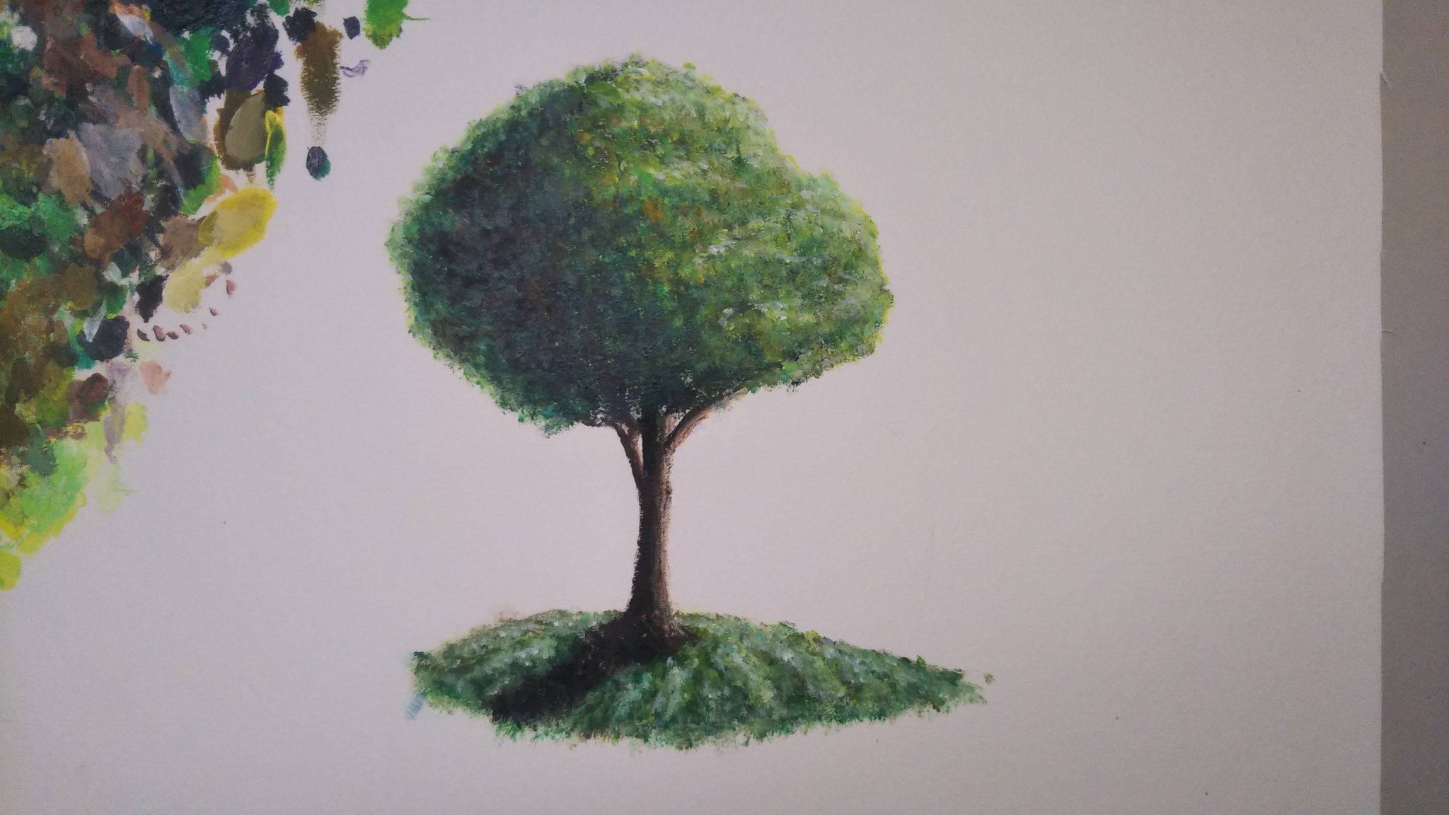たけうち No Twitter 一本の木 アクリル絵の具で描きました 木 アクリル絵の具 お絵かき たけうち No Twitter 一本の木 アクリル絵の具で描きました 木 アクリル絵の具 お絵かき