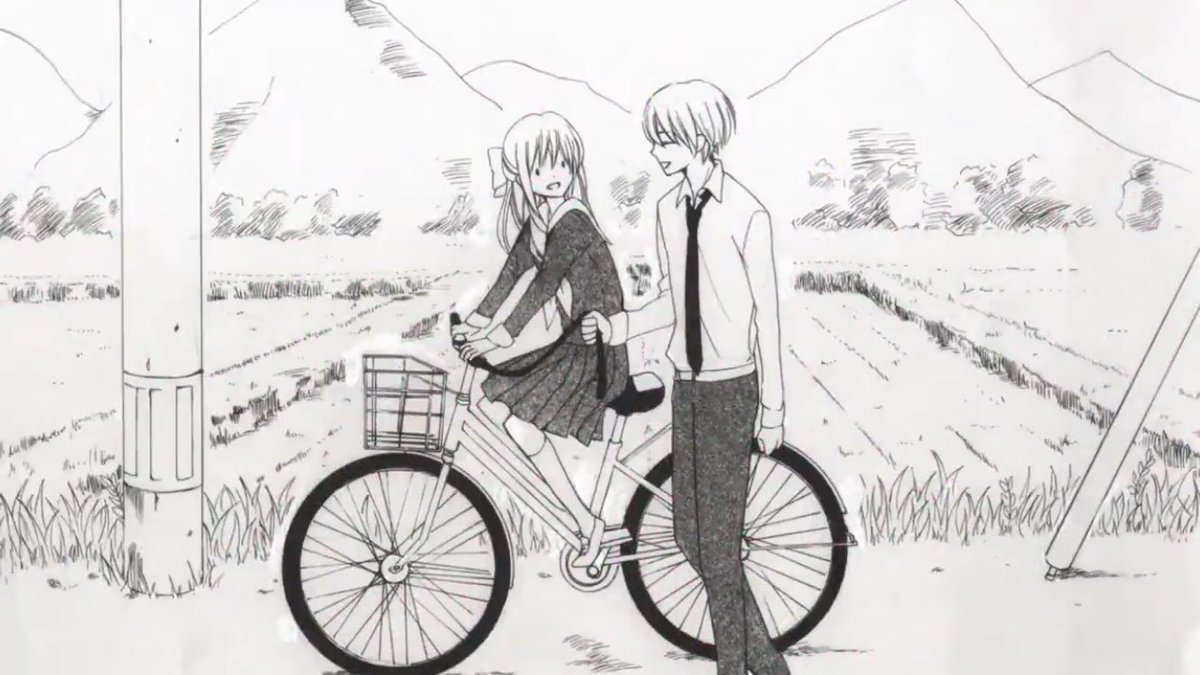 「自転車二人乗りは道路交通法違反」になるので少女漫画家が一緒に帰る方法を考えた結果w 