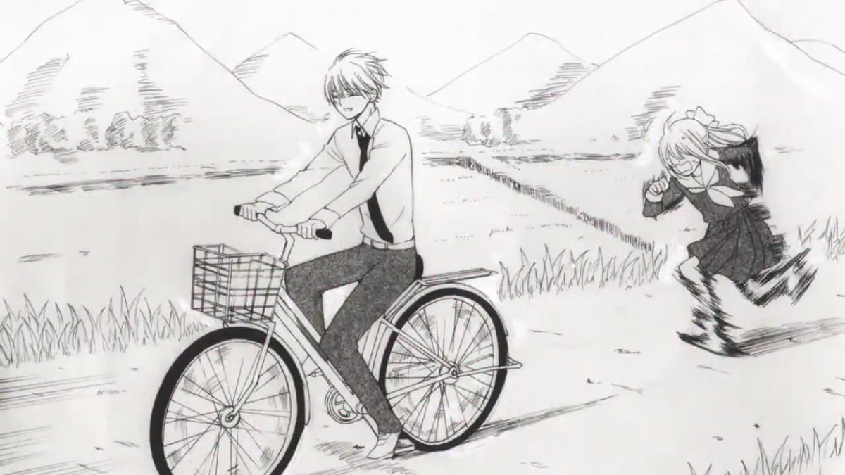 「自転車二人乗りは道路交通法違反」になるので少女漫画家が一緒に帰る方法を考えた結果w 