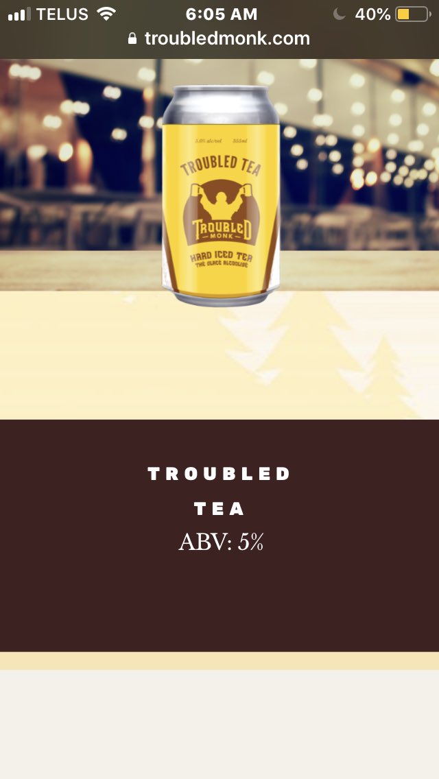 TASTING ALERT!!!
We will be tasting TROUBLED MONK’S TROUBLED TEA all day! Stop in &amp; say hello!!!