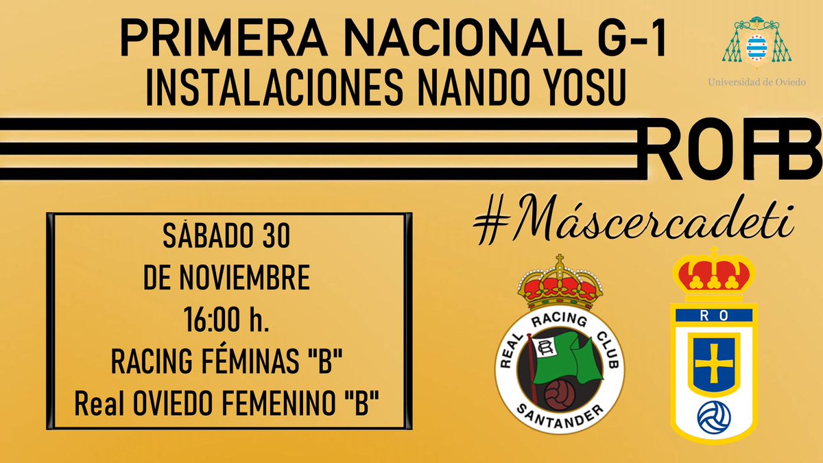 RealOviedoFem's tweet photo. Primera Nacional | El filial ya se encuentra en Santander.
#RACBvsROFB (16:00) https://t.co/XbsVqSFy7C