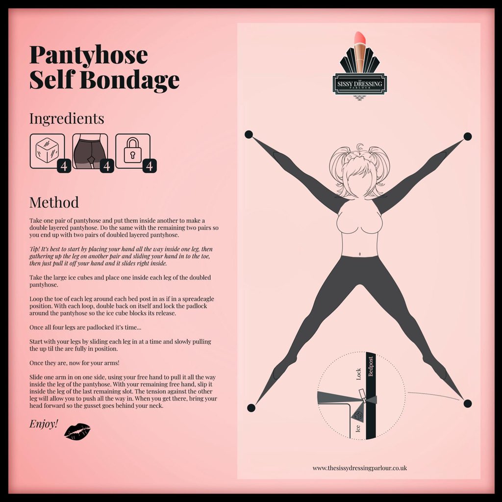 Self bondage release methods.