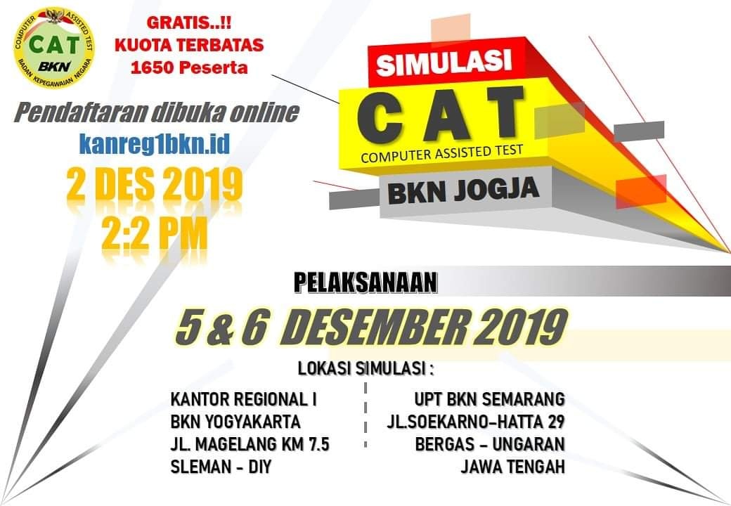BKNgoid's tweet photo. #SobatBKN yg di Jogja dan sekitarnya

Jgn lewatkan kesempatan ini, ibarat latihan sebelum menghadapi tes sebenarnya 👇

Cc: mimin2 kece setempat 
@bkdjatengprov 
@YogyakartaCity 

#TheNewEpicBattle https://t.co/78Z3IOaze5