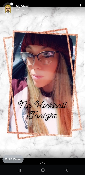 IUPmichelleNC's tweet photo. We play kickball at least 3 days per week. A day off once in awhile is ok with me! https://t.co/cocu2Bsqar