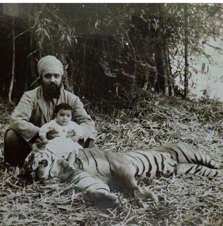 Maharaja Ripudaman Singh (now simply Sardar Gurcharan Singh) died in Kodiakanal in 1942, he had married three times and had multiple children.