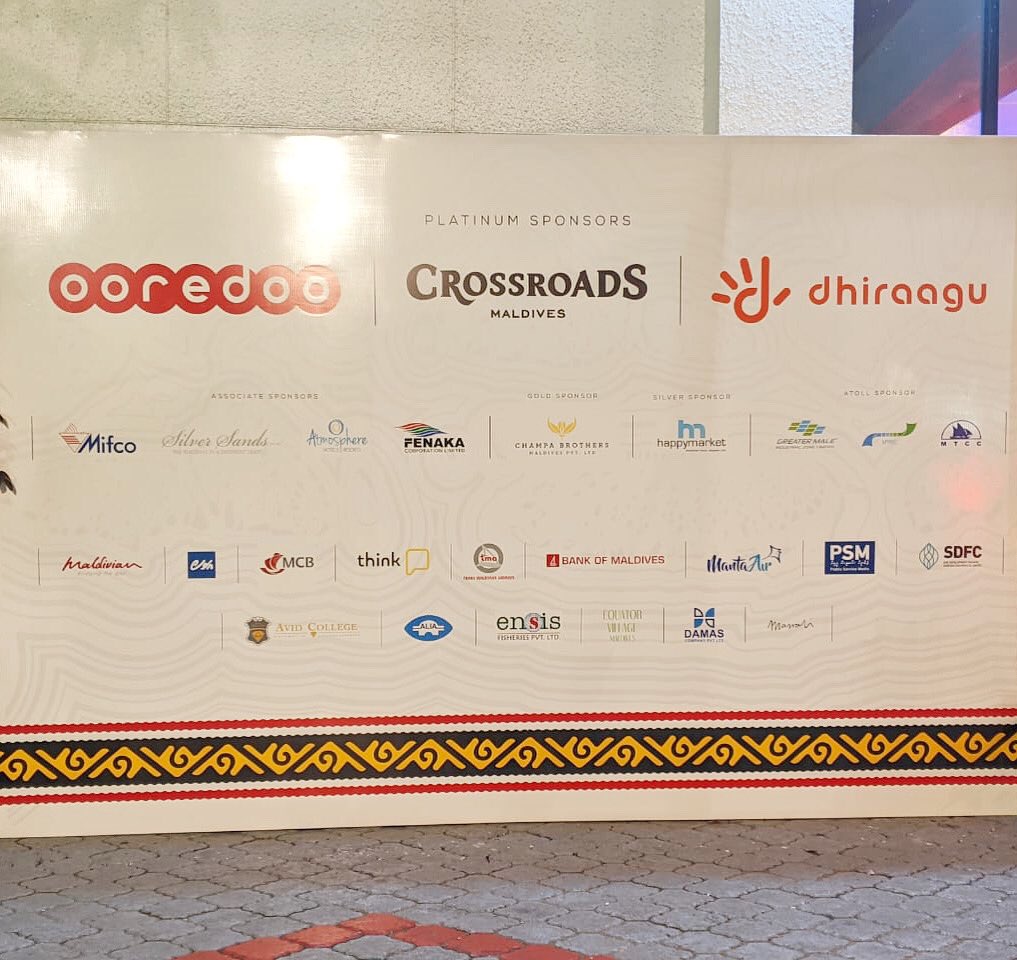 Immense thank you to all our sponsors for making Fannu Expo a successful event. 

#dhiraagu #ooredoo #crossroads
#mifco  #silversands #fenaka #champabrother #atmosphere #happymarket. #mtcc #mwsc #greatermale #maldivian #avas #MCB #think #alia #ensis #sdfc #mantaair #psm #equator