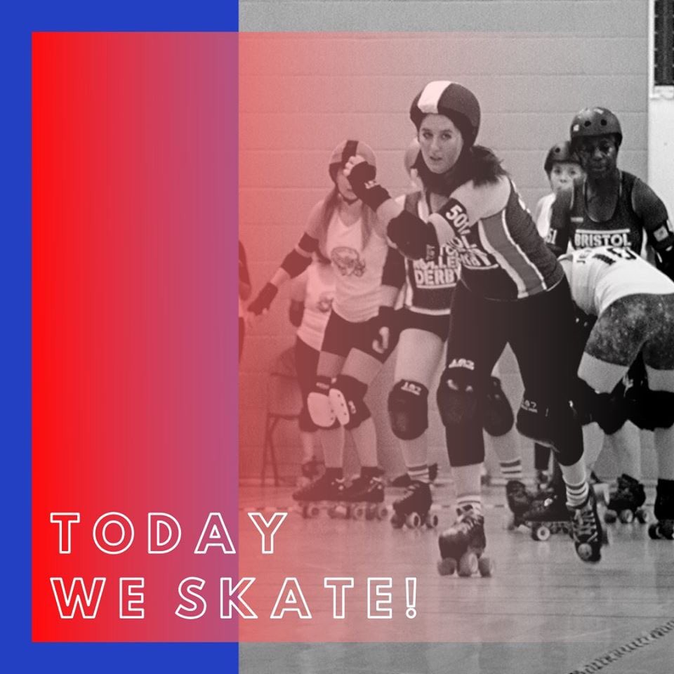 Today We Skate! Doors at 12, first whistle at 1, SGS Wise campus, plenty of tickets on the door. Cake, bar and @skatealley. <a href="/WiltsRD/">Wiltshire Roller Derby</a> <a href="/srtrollerderby/">Severn RollerTorrent</a>