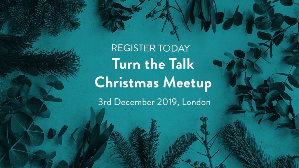 connected_path's tweet image. Join @acceleration_UK and @connected_path on Tuesday 3rd December for the #Turnthetalk Christmas Meet-up. A chance to network and chat about what diversity and inclusion goals you want to see in the affiliate marketing industry in 2020. RSVP here: ow.ly/J4HS50xjDFN