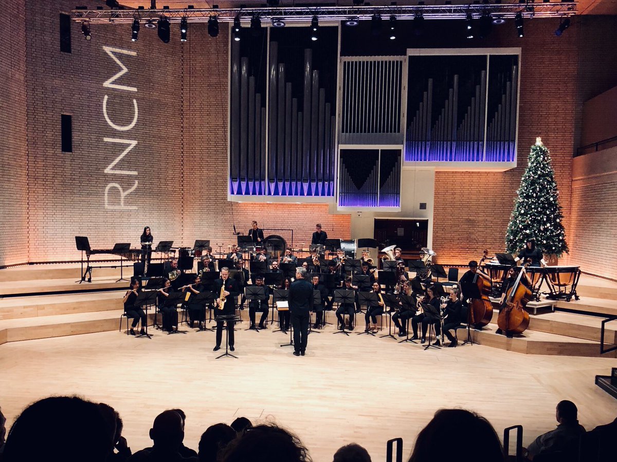 McAllisterSax's tweet photo. A great week with @RobBucklandSax and the brilliant @RNCMSaxes! Thanks to @markconductor and the RMCM winds for a tremendous Dahl. See you all in 2020! Happy Christmas! 🎄🎷 https://t.co/pb1C97dl01