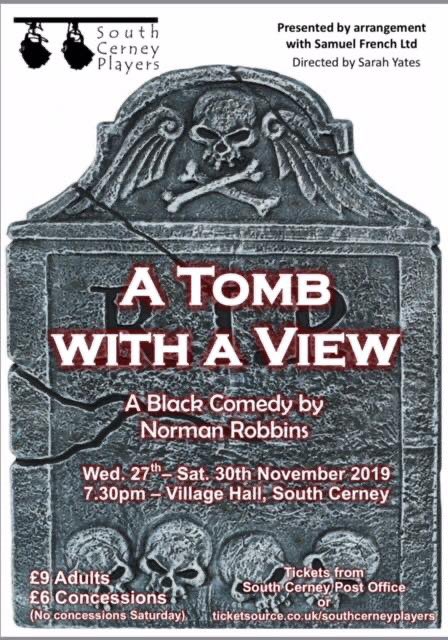 Last night of our latest production..tickets available in south Cerney Post Office and on the door tonight #amdram #MurderMystery #southcerney #cirencester