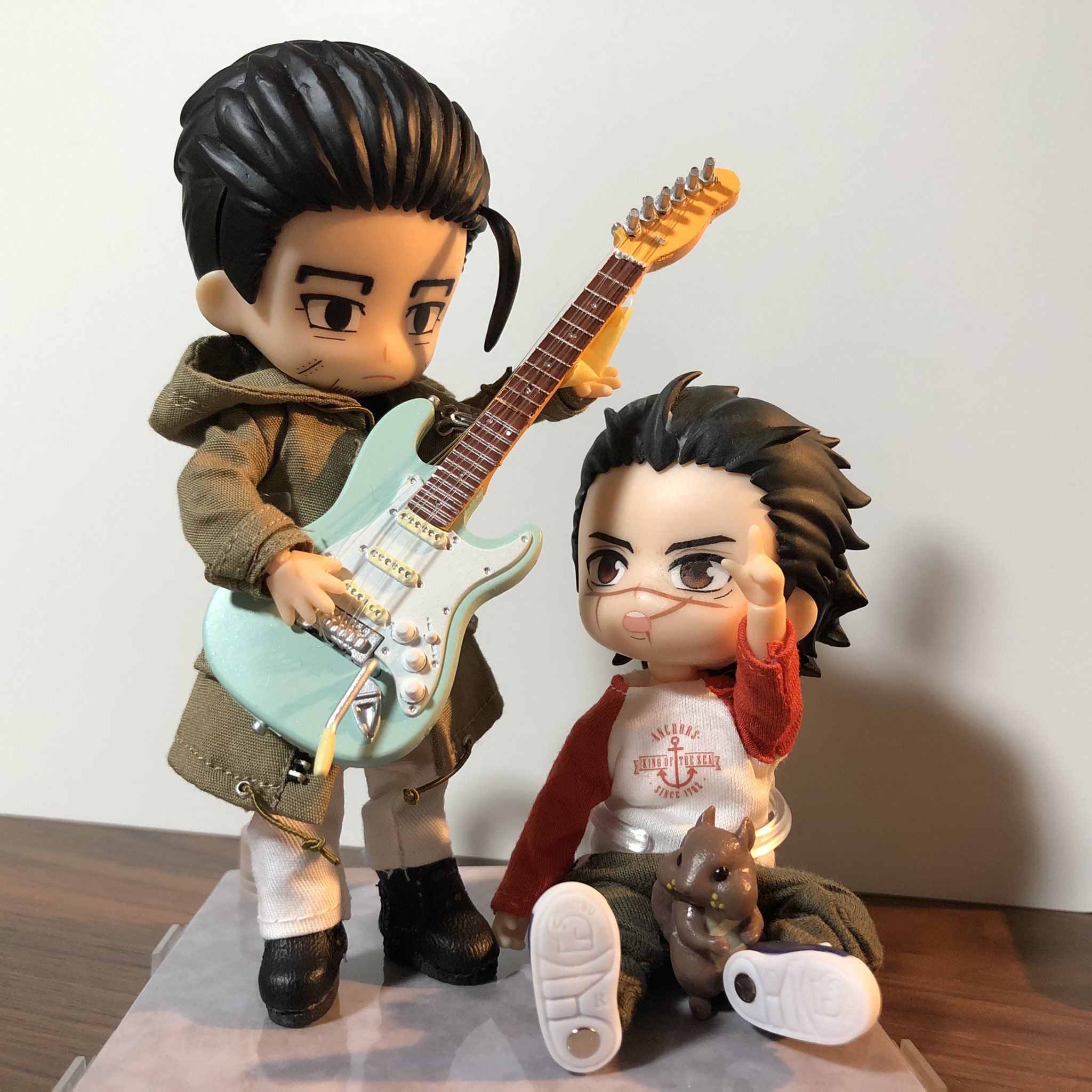 かおり 尾形ぁー 半音違ってるぞ うるせぇ 杉元佐一 尾形百之助 ねんどーる ねんどろいどどーる T Co Ag6yczvy4u Twitter