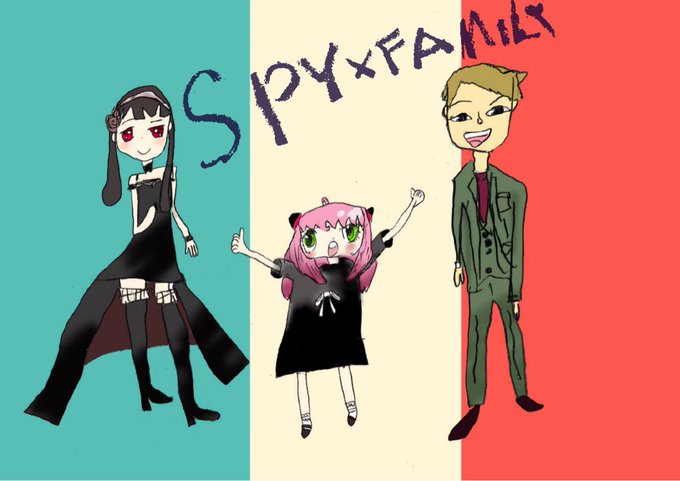 スパイファミリーファンアートのtwitterイラスト検索結果 古い順