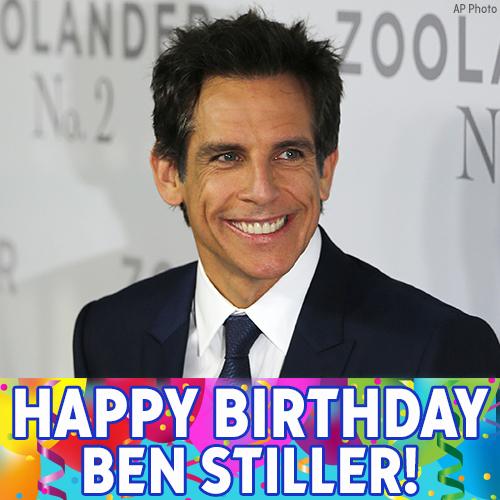 Happy Birthday to Zoolander and Tropic Thunder star Ben Stiller! 