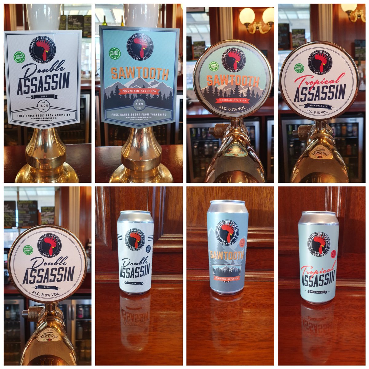 HarrogateTap's tweet image. To celebrate @RoostersBrewCo tallboy can release we are holding a mini tap takeover!