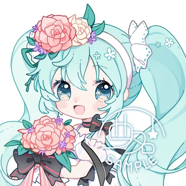 loomさんのバレエミクちゃん 