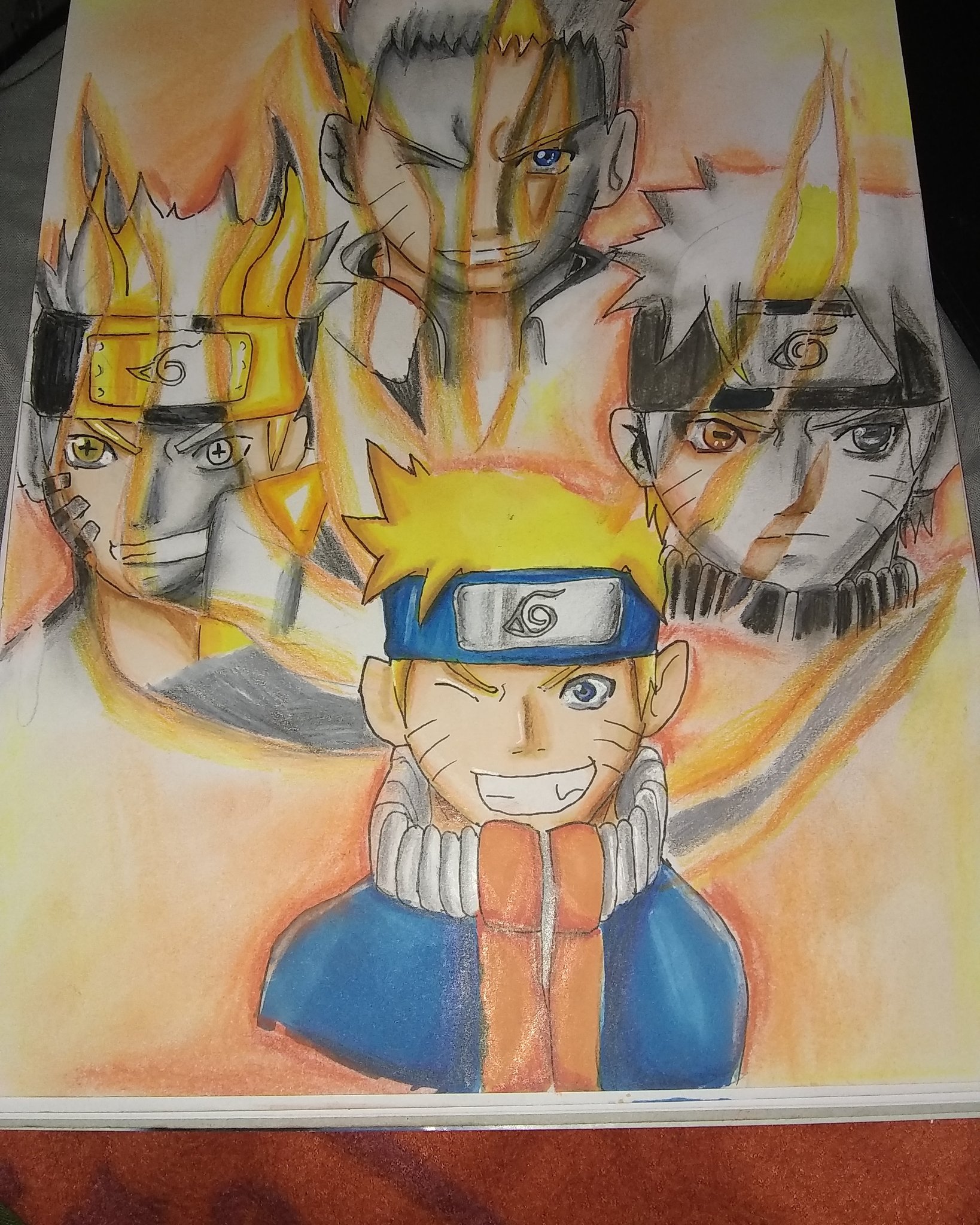 Speed Drawing Naruto/Kurama