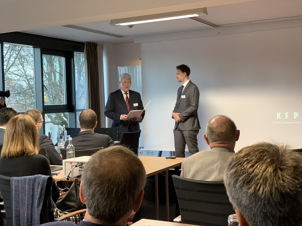 Congratulations to <a href="/chariskalogirou/">chariskalogirou</a> and Wolfgang Fendler for receiving the Alken Award 2019. #prostatecancer #PSMA