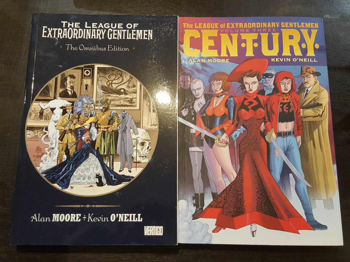 In stock NOW and available to ship via Reindeer Express, the final volume of comics' ultimate Easter egg, LEAGUE OF EXTRAORDINARY GENTLEMEN - THE TEMPEST:  https://www.page45.com/store/league-of-extraordinary-gentlemen.htmlThe cover alone is riddled with wit! (3-D glasses included.)
