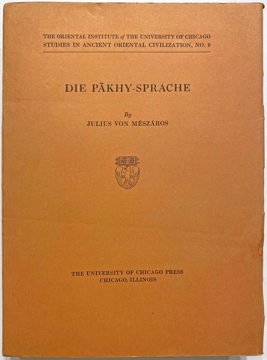Julius von Mészáros, a Hungarian linguist, visited Turkey in 1930 and took notes on Ubykh from native speakers. His work Die Päkhy-Sprache, published in 1934, was accurate to the extent allowed by his transcription system, and marked the foundation of Ubykh linguistics. 5/8