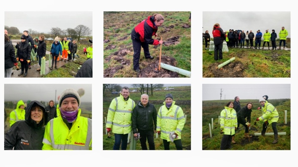 Over the last 2 weeks members of The Bolton Family and volunteers have helped @WoodlandTrust plant 17,000 trees at The Smithills Estate.
Thank you to everyone who helped.

#BigClimateFightback 
#EveryTreeCounts
