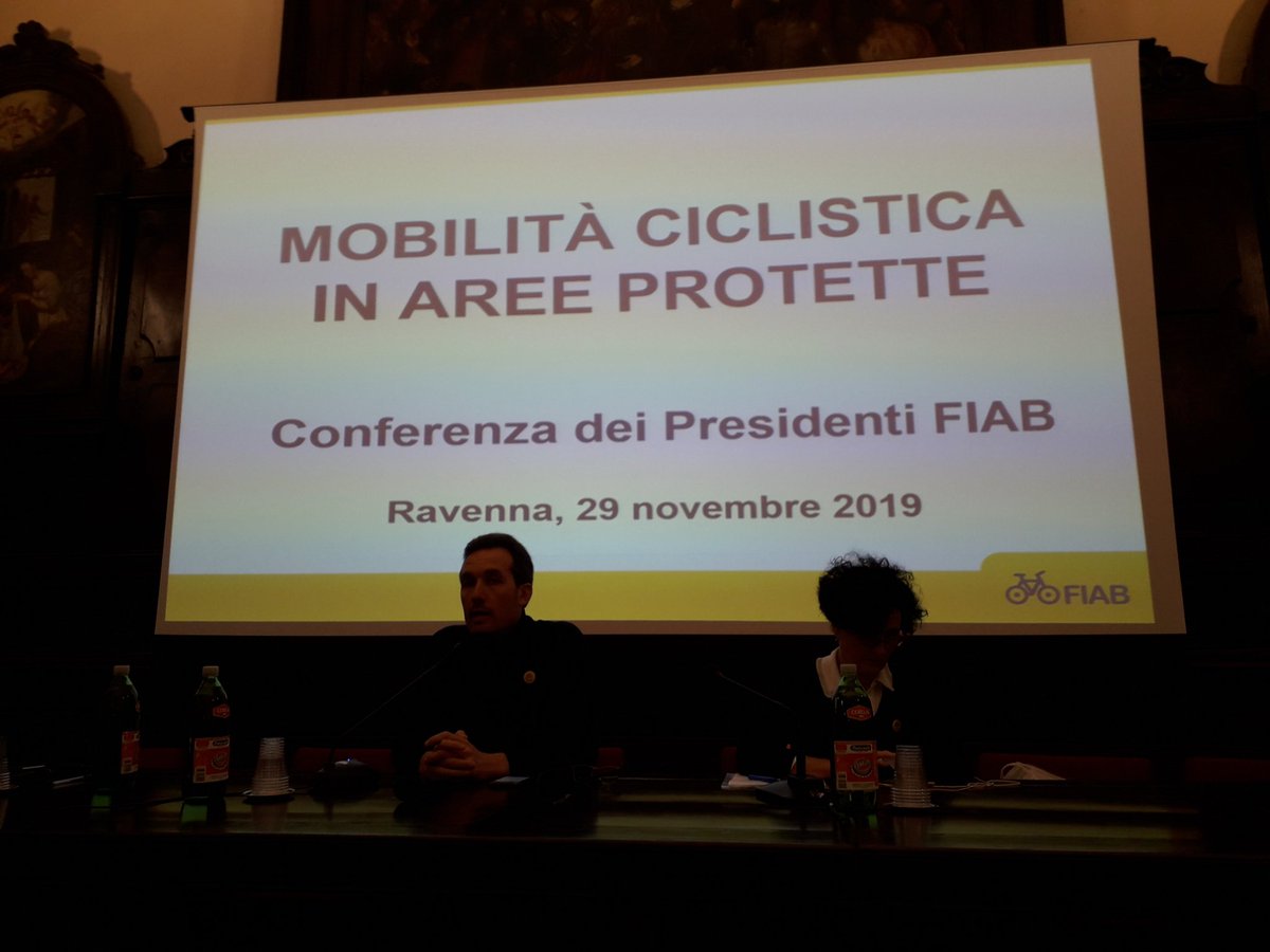 Al via il convegno “Mobilità ciclistica in aree protette” in occasione della Conferenza dei Presidenti #FIAB 2019 Ravenna.

Con Life Sic2Sic , FederParchi , WWF e ISPRA con Ass al Commercio del Comune di Ravenna Massimo Camelliani