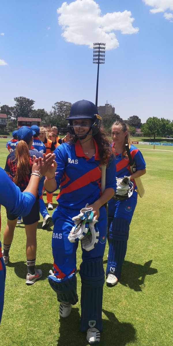 WPWomensCricket's tweet photo. And that's the game! WP win with an emphatic 9 wickets. Wolvaardt top scoring 42*.

That's 4 out of 4 for 2019 in the 50 Over format! https://t.co/0a6eBYnNkS