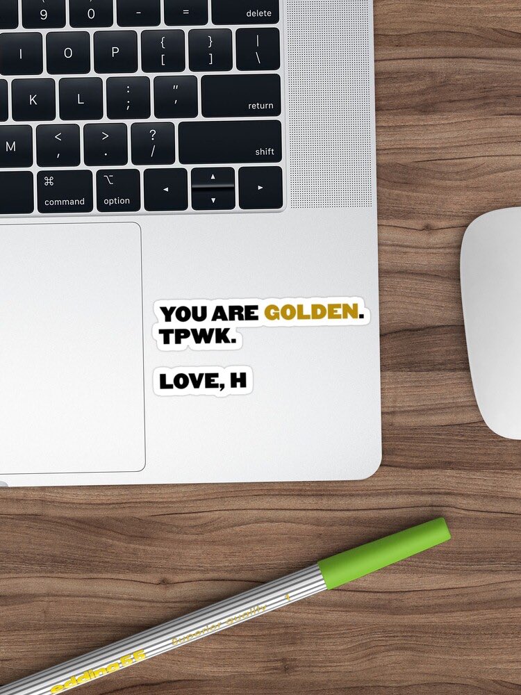 hvrrysmiles's tweet photo. You Are Golden.
TPWK.

Love, H
(gold version) 

 https://t.co/5zC6wu7DLS https://t.co/q3duvaRHzK