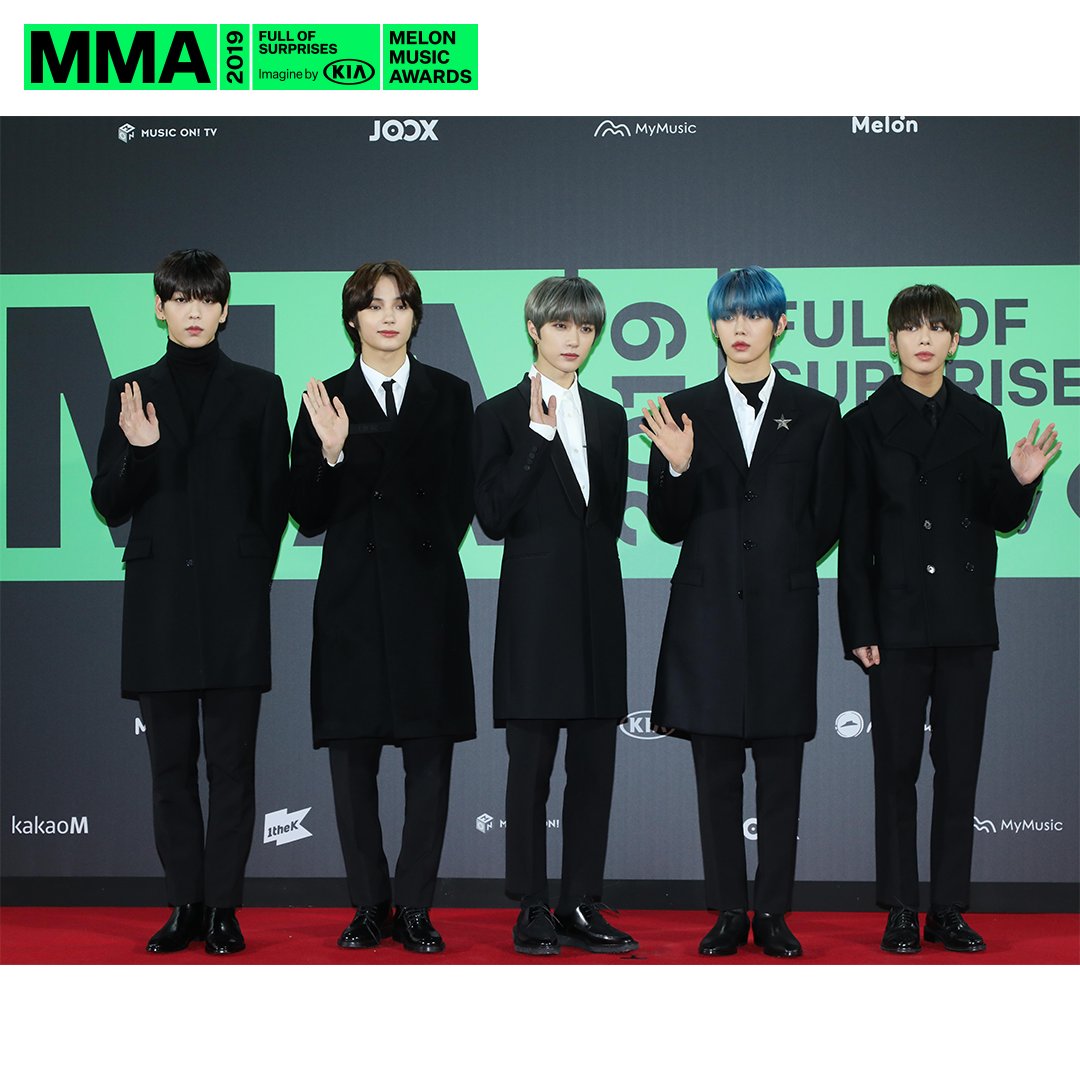 mma_melon's tweet photo. #MMA2019 #레드카펫
글로벌 루키 
#투모로우바이투게더 
#TOMORROWXTOGETHER
#멜뮤 #멜뮤어 
#멜론뮤직어워드 
#melonmusicawards https://t.co/ktmEoQtDhM