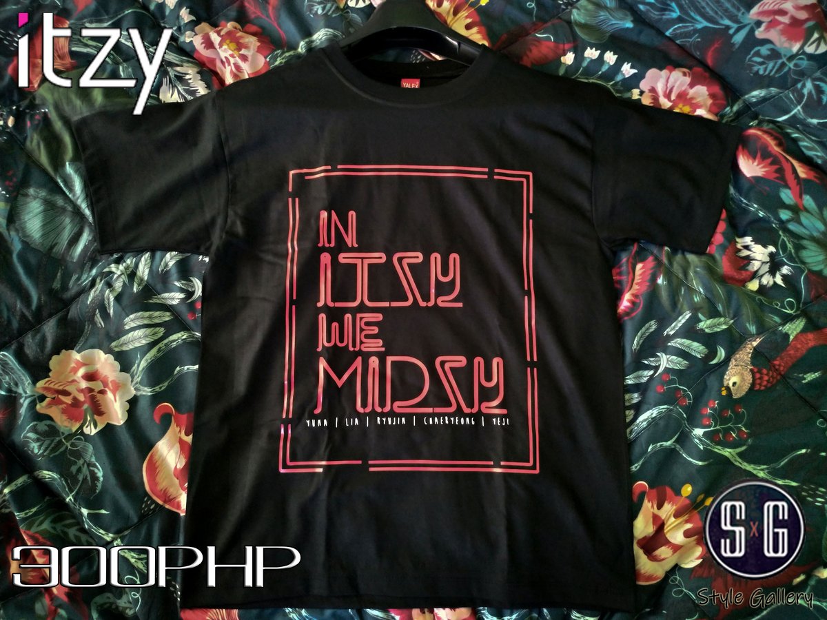 stylegalleryPH's tweet photo. Hi Midzys,
Your shirts are ready! See you at the concert 🙂
For those who want to purchase, we also have on hand and ready to sell items at the venue.
See you there!
#stylegallery #itzy #itzyshowcaseinmanila https://t.co/sOEOFyNIDC