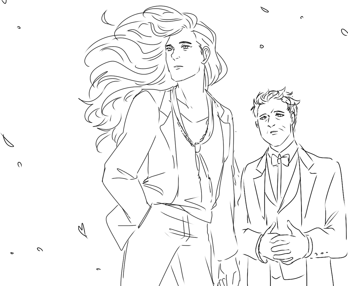 Cary_Clubhouse's tweet photo. #ineffablehusbands 
winter is coming https://t.co/Y6sB85xZGc