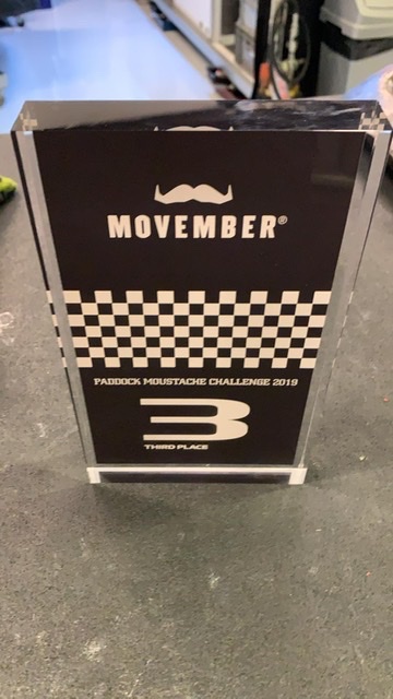 pups1982's tweet photo. Last day today! We have managed to raise £335
Thank you to all who donated. #Movember funding has helped develop a urine hometesting kit for prostate cancer which can revolutionise diagnosis so thank you folks. My Mo was worth a trophy 3rd Place for Paddock Moustache challenge https://t.co/VHbR84TmAz