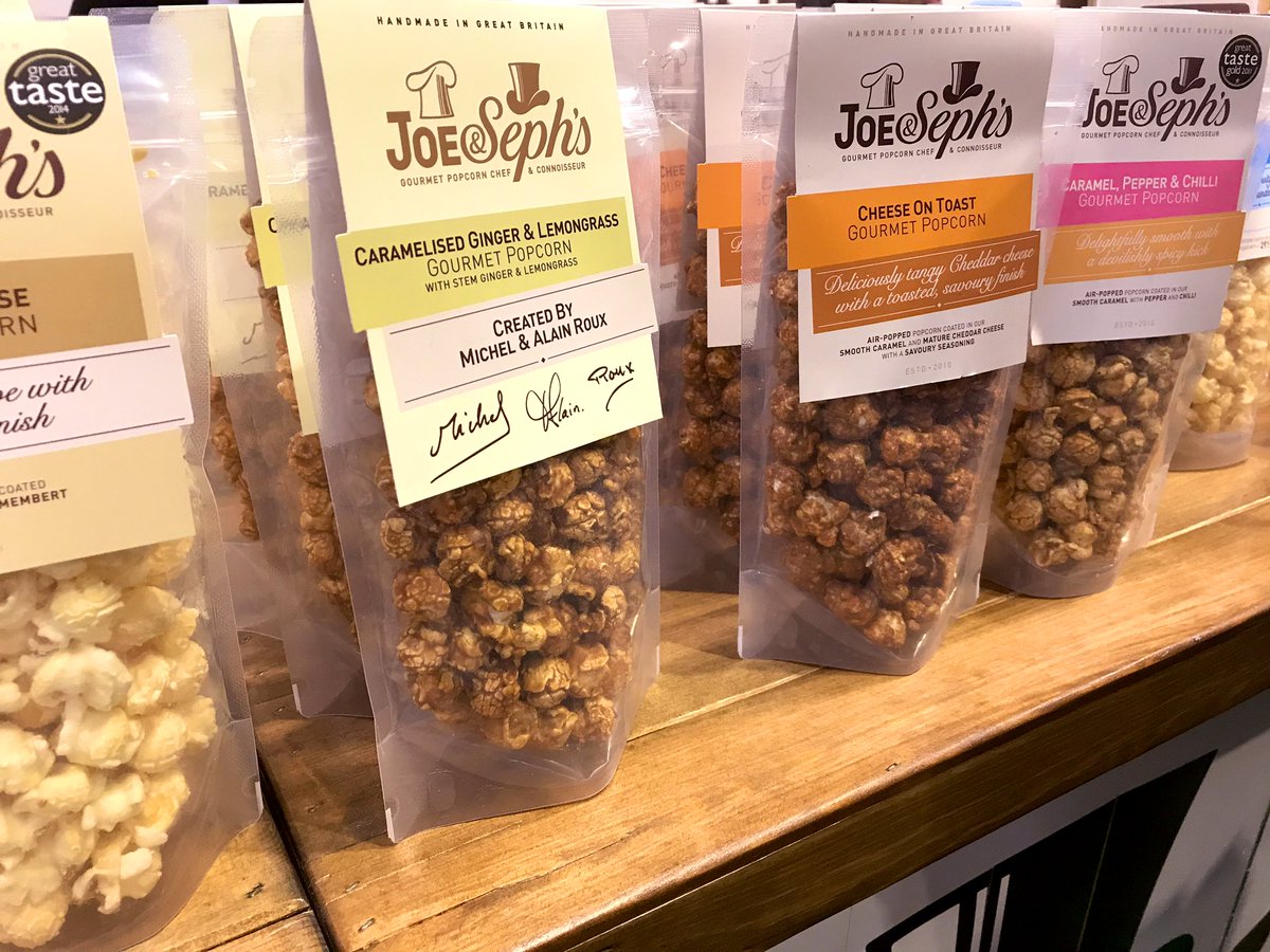 ticketfactory's tweet image. Yesterday we popped down to #GFSWinter and tried some @thomascookieco, sampled some @joeandseph popcorn and to top it off sampled some White Heron liqueur 😋