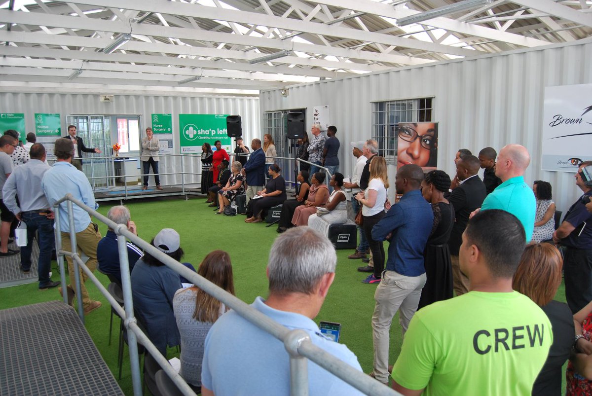 CiplaAfrica's tweet photo. Today we launched the Sha’p Left Healthcare hub conveniently located next to the Bellville public transport interchange. This is an exciting joint initiative by the Cipla Foundation and Greater Tygerberg Partnership.
#Ciplafoundation #Shapleft #GTP #HealthcareforAll https://t.co/UurWVR9ub9